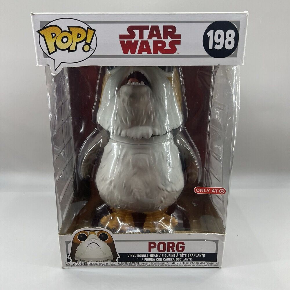 Funko Pop! Star Wars Porg #198 Brown Only At Target Exclusive New Never Opened